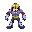 create this tinpet male with the same positions at reference image