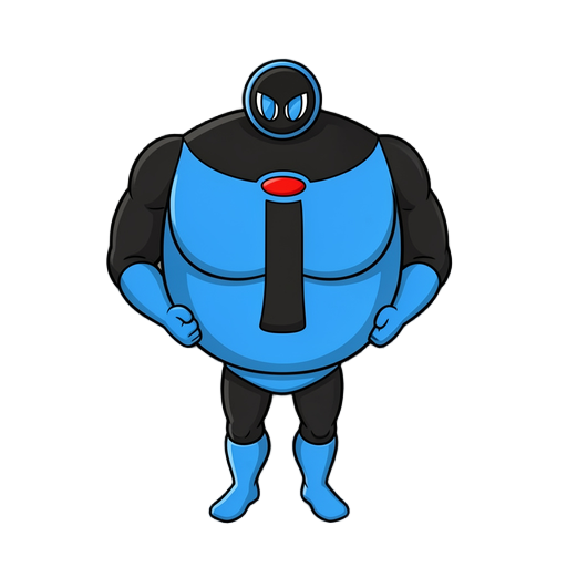 blue incredible bomber