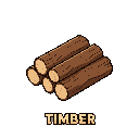 an icon for a resource called 'timber'