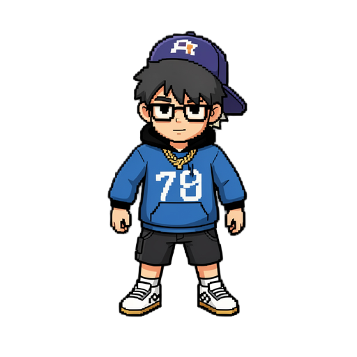a full-body, boy hihop