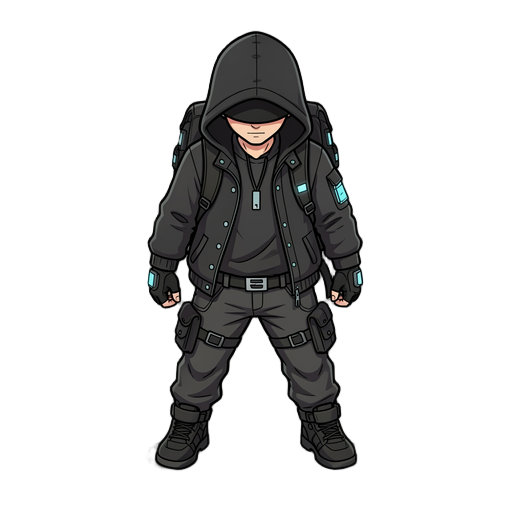 hacker character