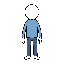 stickman idle side arms down same character simple