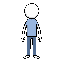 stickman idle side arms down same character simple