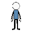 stickman idle side same character simple