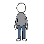 stickman idle side arms down same character simple