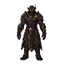 inimigo estilo dark fantasi, humanoide 