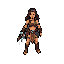 hunter tribal woman