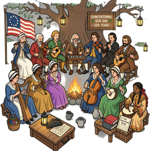 i want animations for this where everyone is playing music