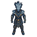 slightly lower camera angle, single character on transparent background, exact same character as reference