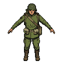 soldier idle pose