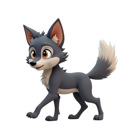 bigby wolf walking