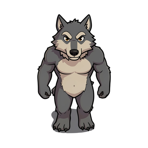 bigby wolf walking