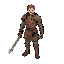 medieval hero with sword