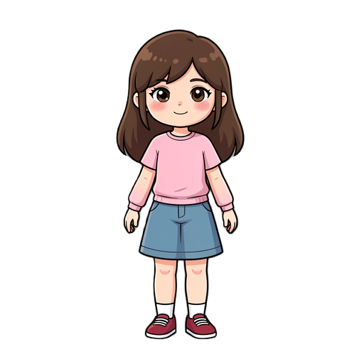 a cute girl