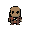 32pixels cute playable character that looks like a  mob for a fantasy roguelike light theme