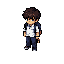make a student pixel arts character