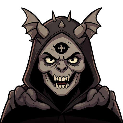 hooded demon