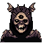 hooded demon