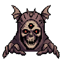 hooded demon