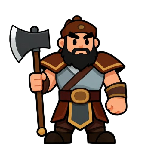 warrior with axe