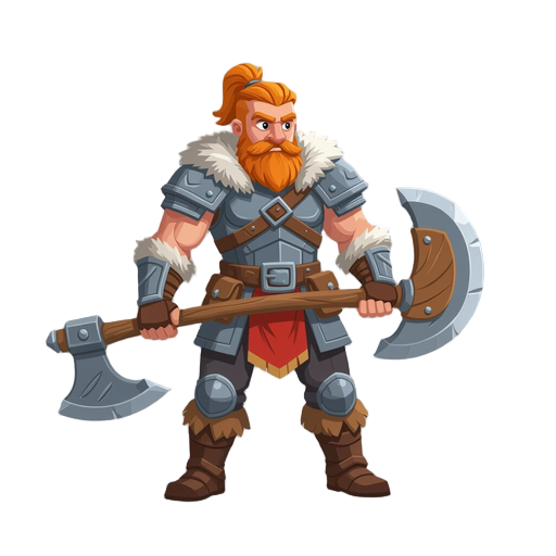 warrior with axe
