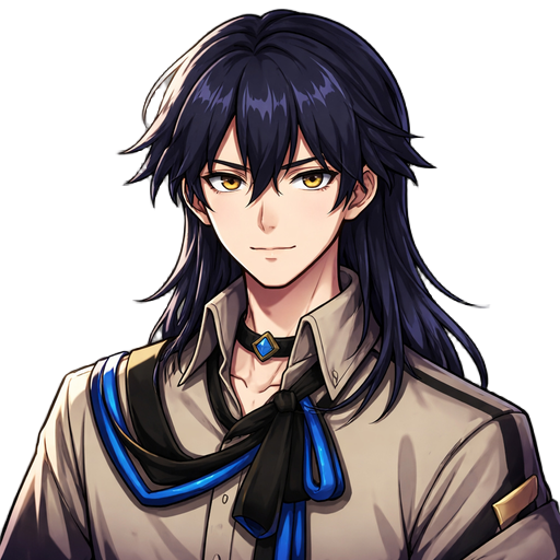 {   "art_style": {     "category": "anime-inspired digital illustration",     "influences": [       "modern gacha game character design",       "stylized fantasy anime",       "high-contrast cel shading"     ],     "linework": {       "type": "clean, shar
