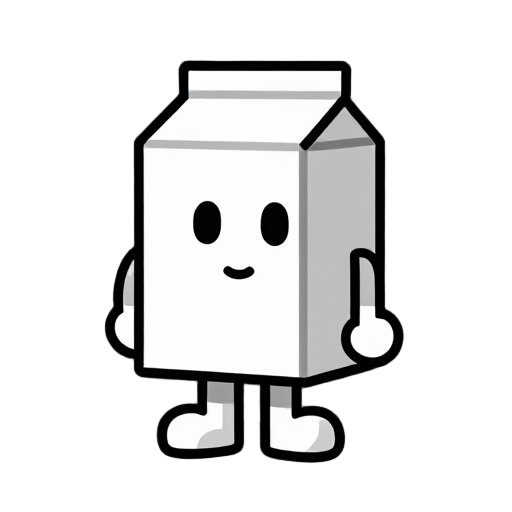 basic milk packete pixel 