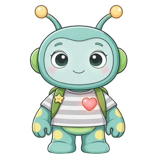 aumi is a calming, sensory-friendly digital companion for the aumazing app who uses simple visual cues and a glowing heart to gently guide and motivate young learners on the autism spectrum.