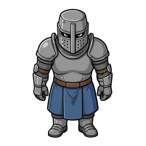 animate this sprite’s movement cycle from this perspective, detailing each frame step by step