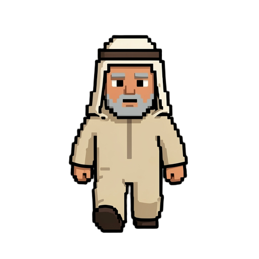 same character walking