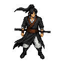 turn the character littel bit to the right