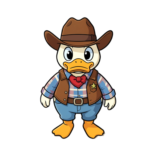cowboy duck