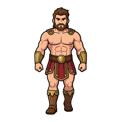 gostaria sprite do personagem parecido com o hercules andando 