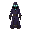 dark mage with glowing eyes