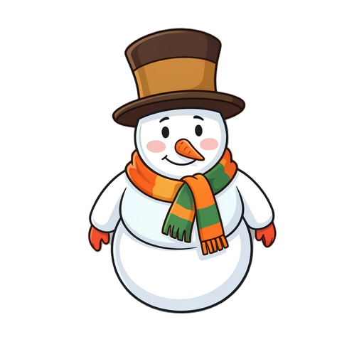 walking snowman