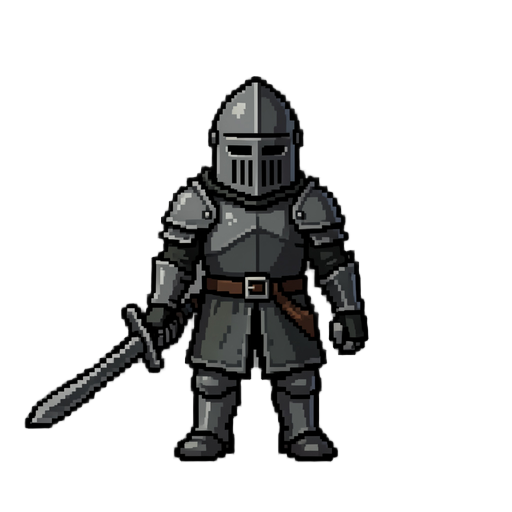2d pixel knight like dark souls