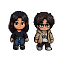 gere sprits dos dois bonecos