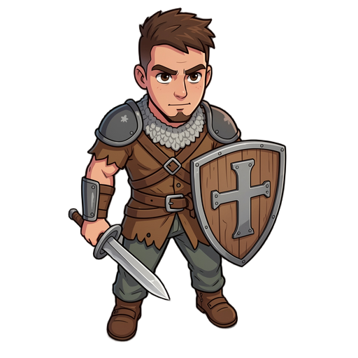 gere um personagem ferreiro com base neste personagem