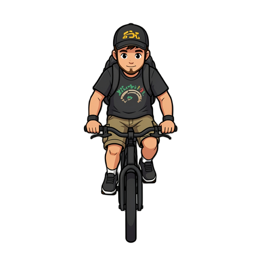 kid bicyling