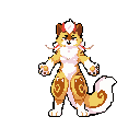 a character with left standing pose