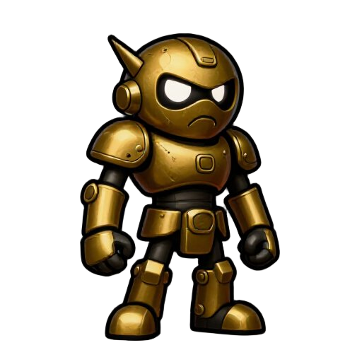 tle, ravox, dark gold metal,