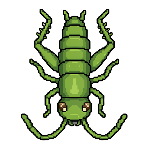 grilo pixelado