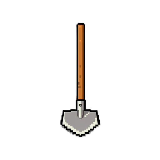 enxada pixelada