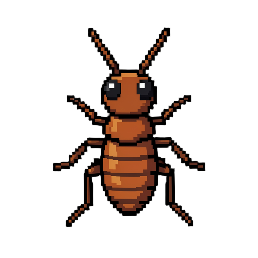 formiga pixelada