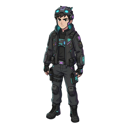 cyberpunk boy