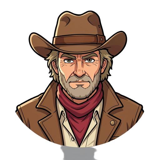 cowboy for a western game