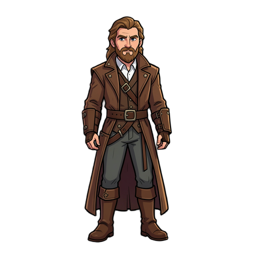 create a sprite of roland desachain for the dark tower