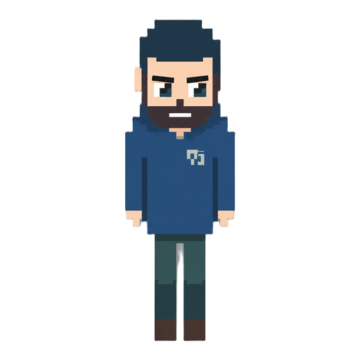 pixelated