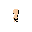 pixel art character sprite, chibi proportions, approximately 1:1 head-to-body height ratio, with the head and body occupying roughly equal vertical space, short and compact miniature body, cute rounded shapes, standing in a neutral idle pose with arms res