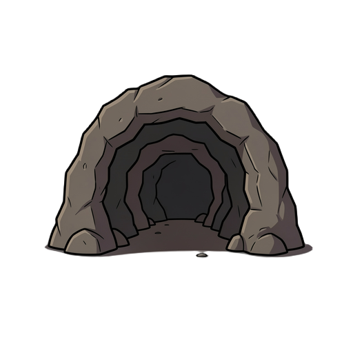 crie uma entrada de caverna em 2d